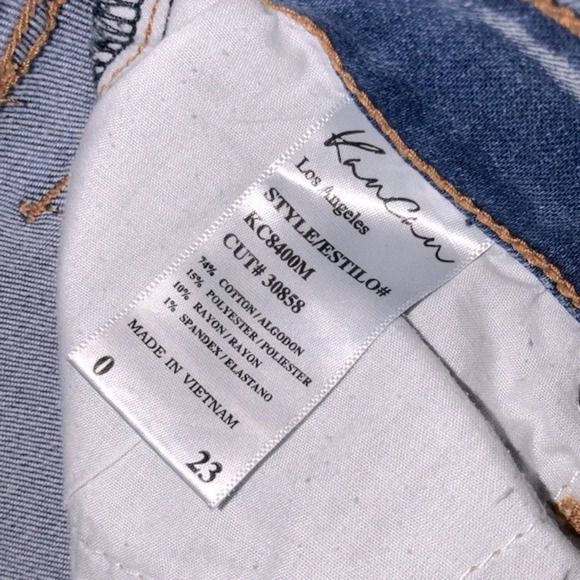 Kancan petite jeans size 0/23 - Picture 6 of 7